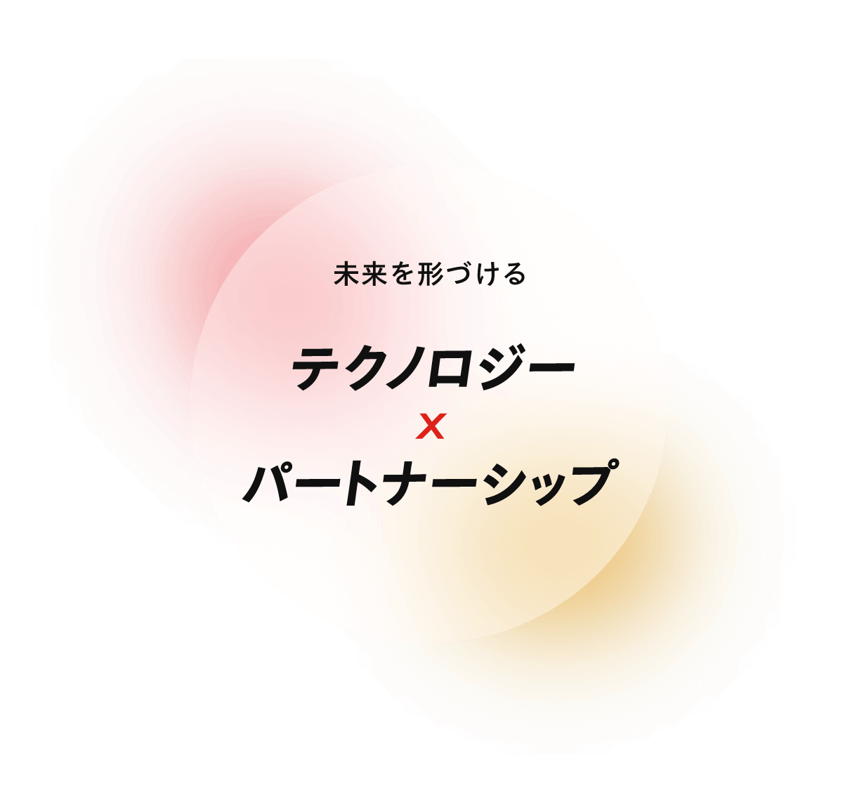 未来を形づけるテクノロジー×パートナーシップ